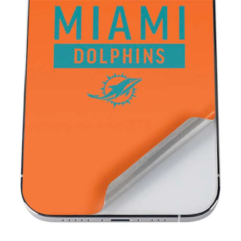 NFL Miami Dolphins Orange Performance Series iPhone 12 Pro Max Skin
